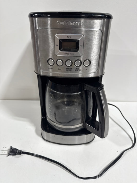 Used Cuisinart 14-Cups Automatic Drip Coffee Maker, Stainless Steel (DCC-3200P1)