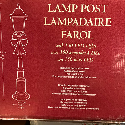 Kirkland LED 7ft Holiday Lamp Post