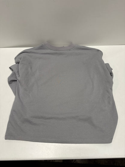 NFL Kansas City Chiefs Women's Gray Long Sleeve French Terry Crew Sweatshirt M
