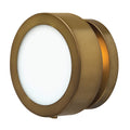 Hinkley Lighting 3650 Mercer 7" Tall Wall Sconce Heritage Brass Indoor Lighting Wall Sconces