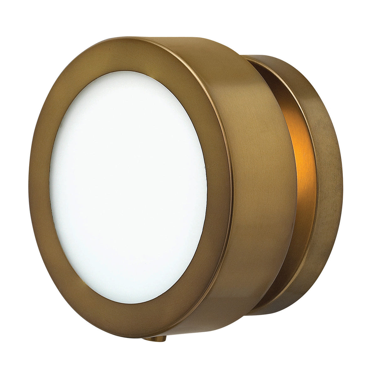 Hinkley Lighting 3650 Mercer 7" Tall Wall Sconce Heritage Brass Indoor Lighting Wall Sconces