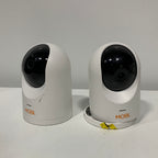 For Parts MOBI - Cam Pro HD 2 Pack Wi-Fi Pan & Tilt Video Baby Monitor with 2-way Audio Powerful Color Night Vision &