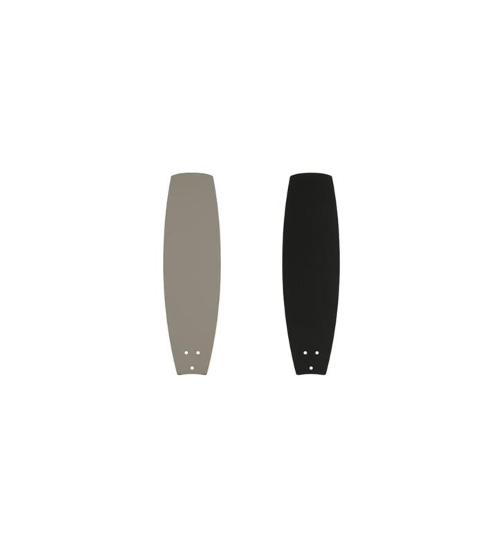 Kichler 371041 Canfield Select Set of (5) 21" Reversible Blades Black Lighting Accessories and Parts Ceiling Fan Accessories Fan Blades