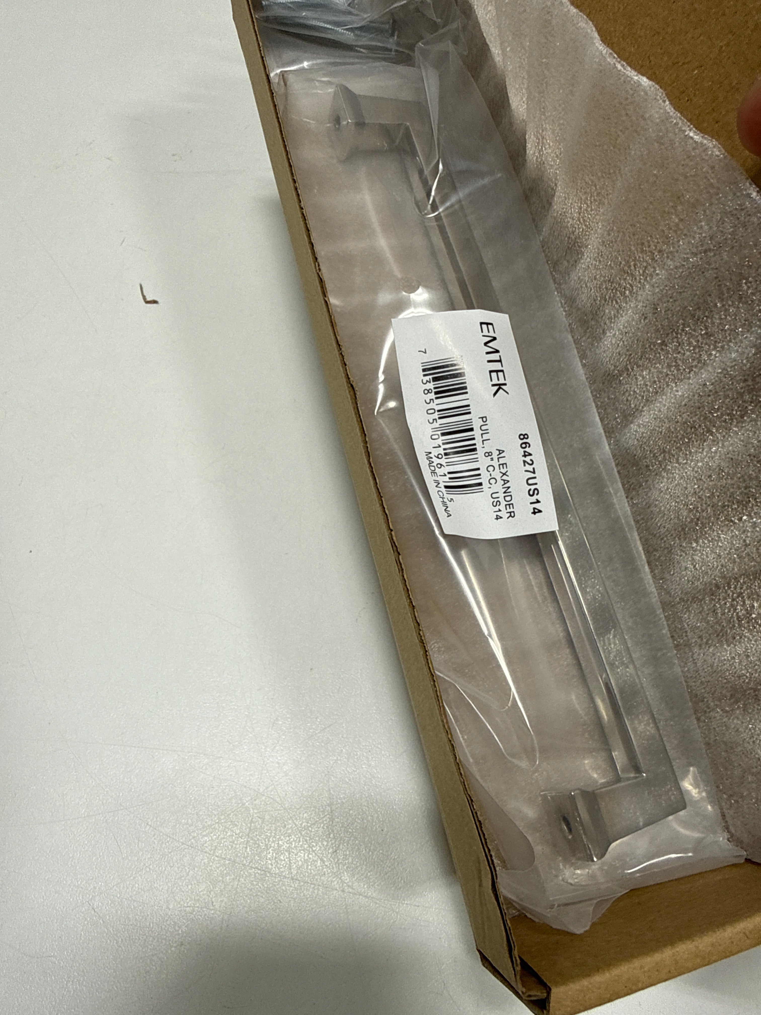 Alexander 8" Center Bar Pull Finish: Bright Nickel