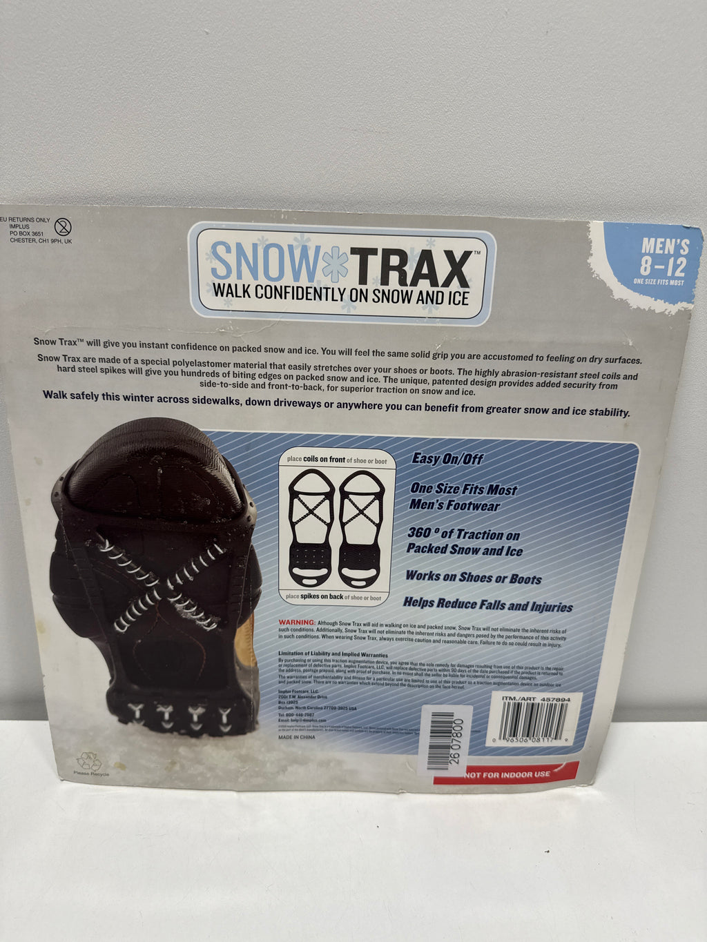 SnowTrax Snow Trax Men's 8-12