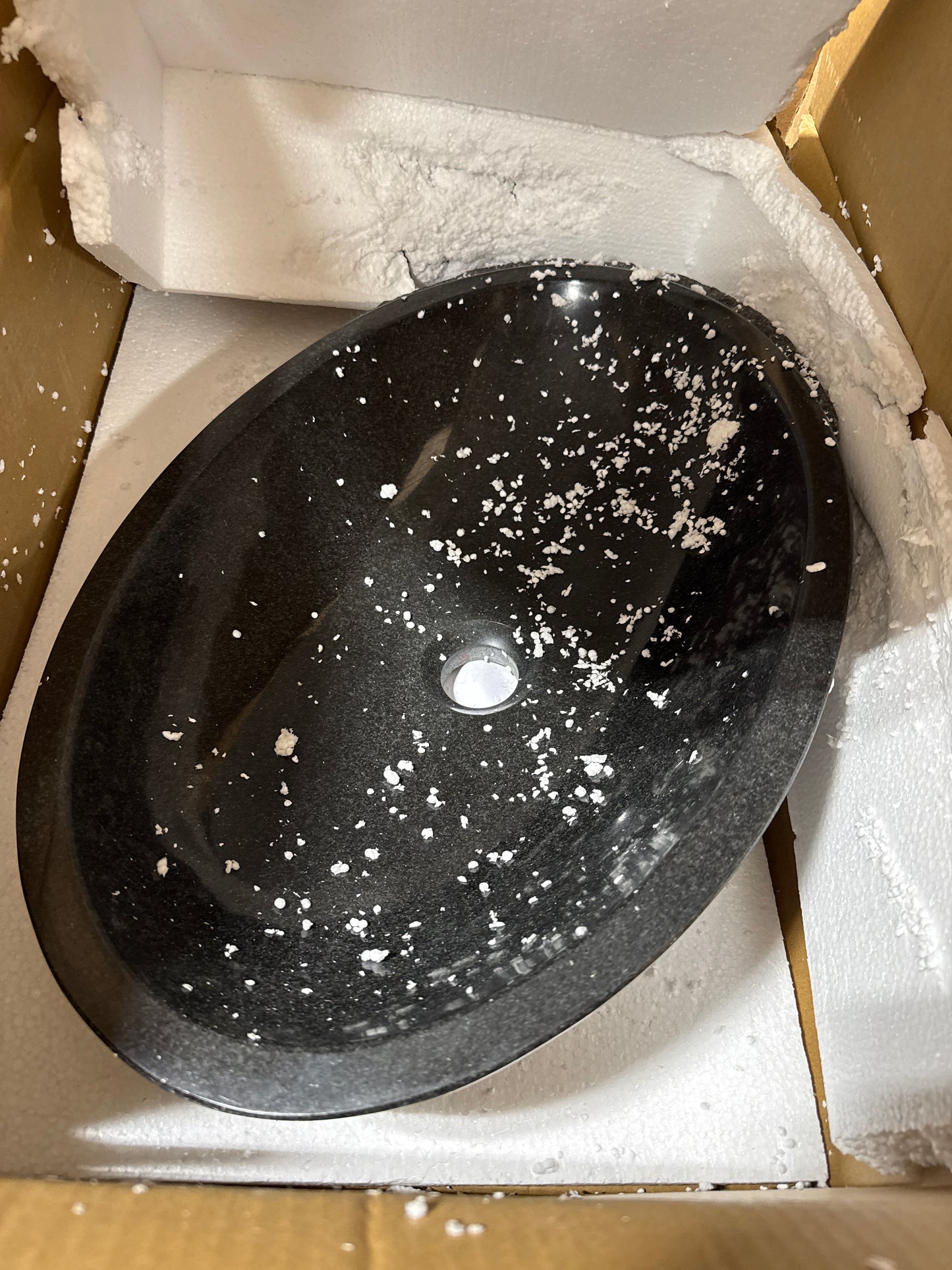 Signature Hardware 484617 Tarryton 21-3/4" Specialty Granite Vessel Bathroom Sink