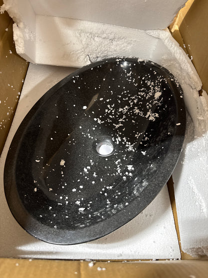 Signature Hardware 484617 Tarryton 21-3/4" Specialty Granite Vessel Bathroom Sink
