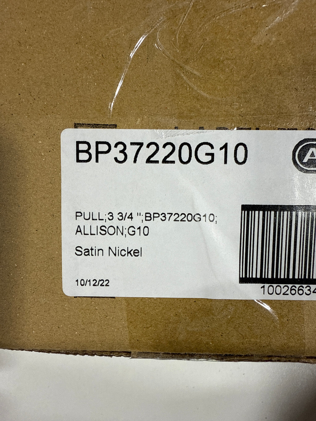 20 Miseno Mcptp4375 Whitewood 3-3/4’’ Center To Center Arch Cabinet Pull - Nickel - *Tools Hardware & Misc