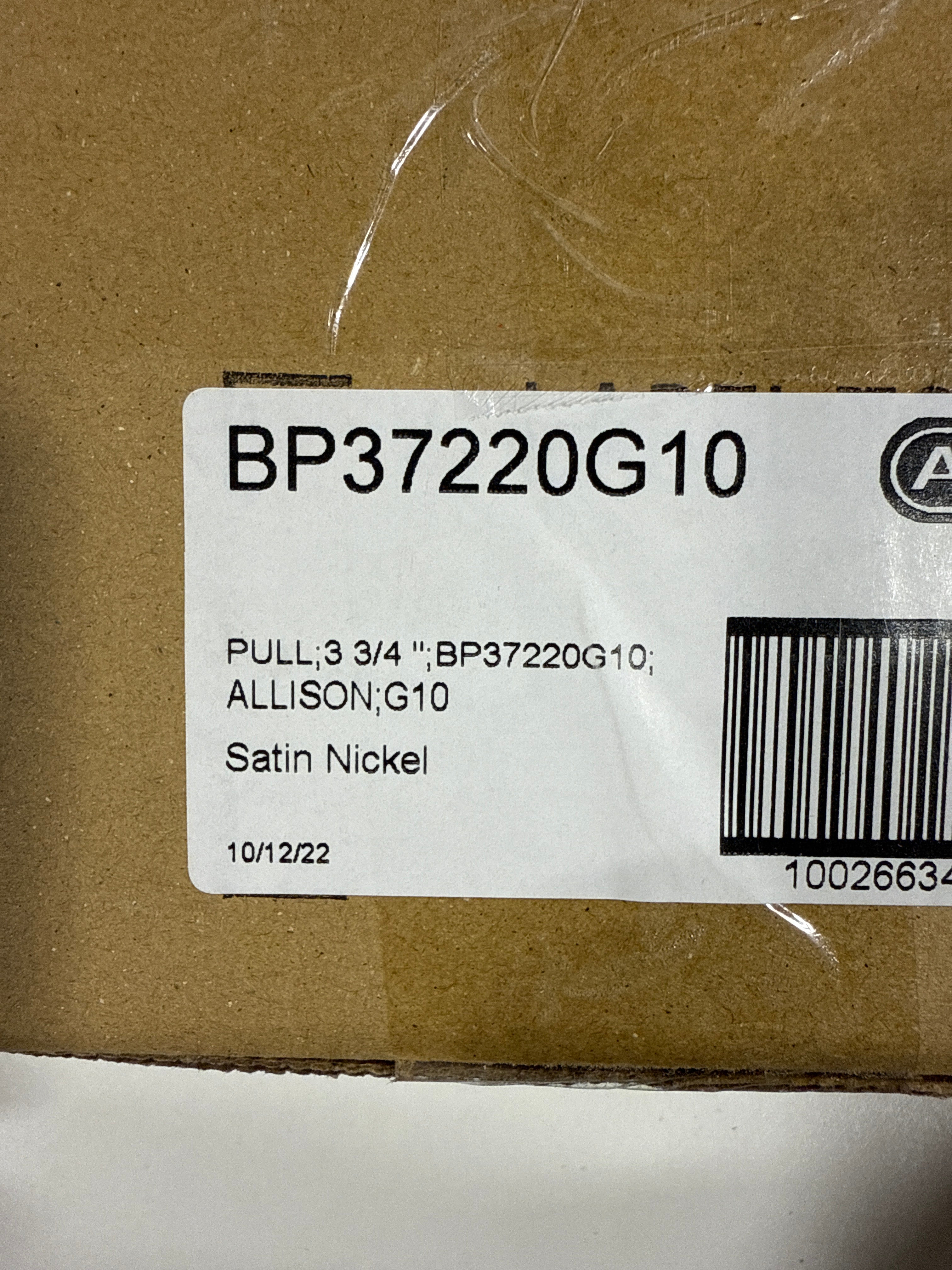 20 Miseno Mcptp4375 Whitewood 3-3/4’’ Center To Center Arch Cabinet Pull - Nickel - *Tools Hardware & Misc