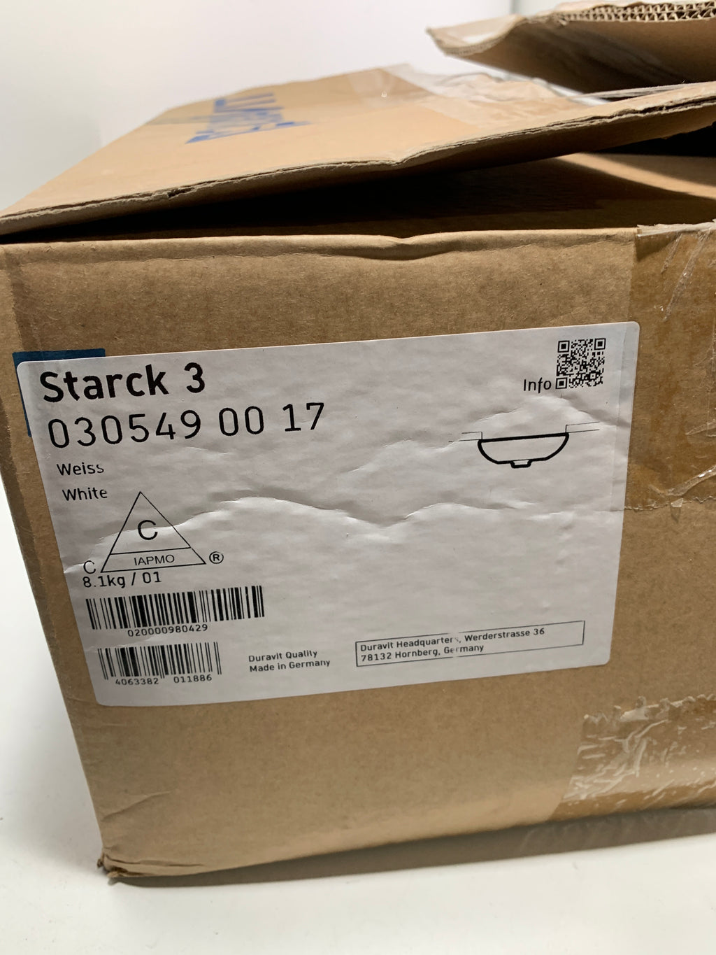 Starck 3 Bathroom Sink in White - *Plumbing