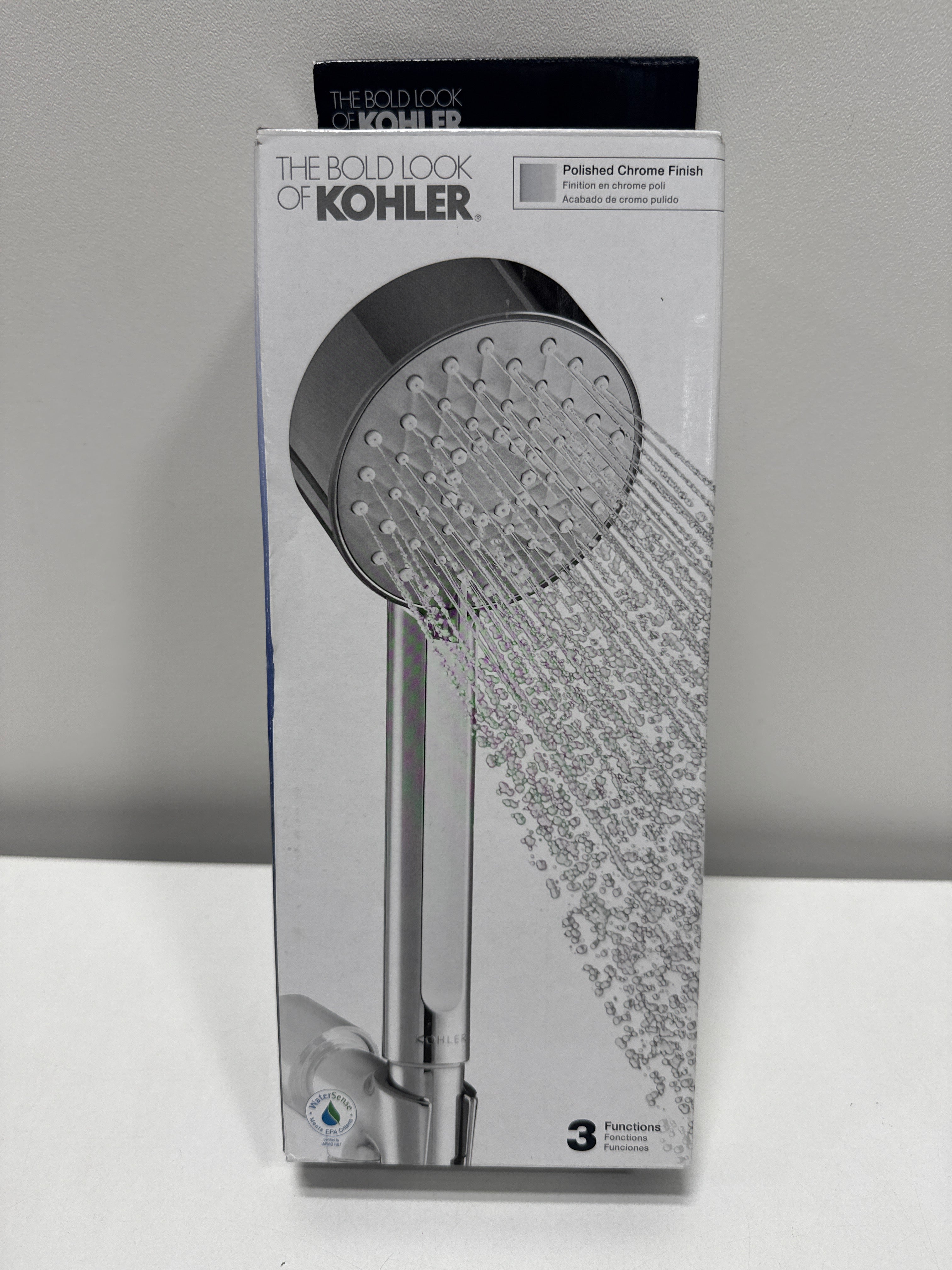 Kohler K-72414-G Awaken 1.75 GPM Multi Function Hand Shower with MasterClean Sprayface Polished Chrome