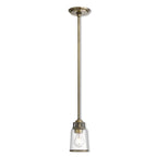 Livex Lighting Lawrenceville Single Light 5’’ Wide Mini Pendant - *Lighting & Electrical