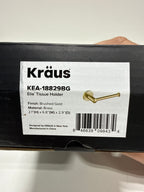 KRAUS Elie Bathroom Toilet Paper Holder in Brushed Gold