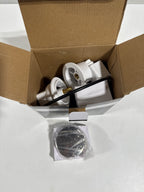 Signature Hardware 948045 PVC Cable Drain and Overflow for 17’’ - 22’’ Deep Alcove Tubs Polished Nickel Bath - *Plumbing
