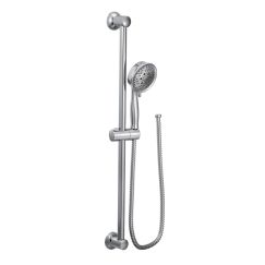 Moen 1.75 GPM Multi Function Hand Shower with Eco Performance and Slide Ba - *Plumbing
