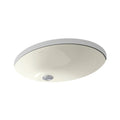 Kohler Caxton 21-1/4" x 17-1/4" Undermount Bathroom Sink with Overflow