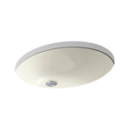 Kohler Caxton 21-1/4" x 17-1/4" Undermount Bathroom Sink with Overflow