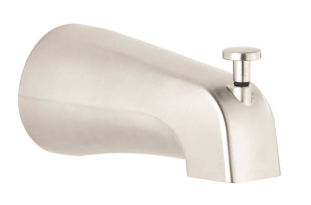 Hansgrohe 06501 Commercial 5" Diverter Tub Spout Brushed Nickel