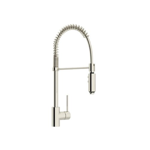 ROHL LS64L-PN-2 Pirellone Side Lever Pro Pull-Down Kitchen Faucet