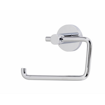 Alno A8366 Contemporary I - Solid Brass Bathroom Single Post C Shape Toilet Paper Holder - Slide on Polished Chrome