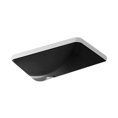 Kohler K-2214-7 Ladena Undercounter Lavatory,Vitreous china, Black