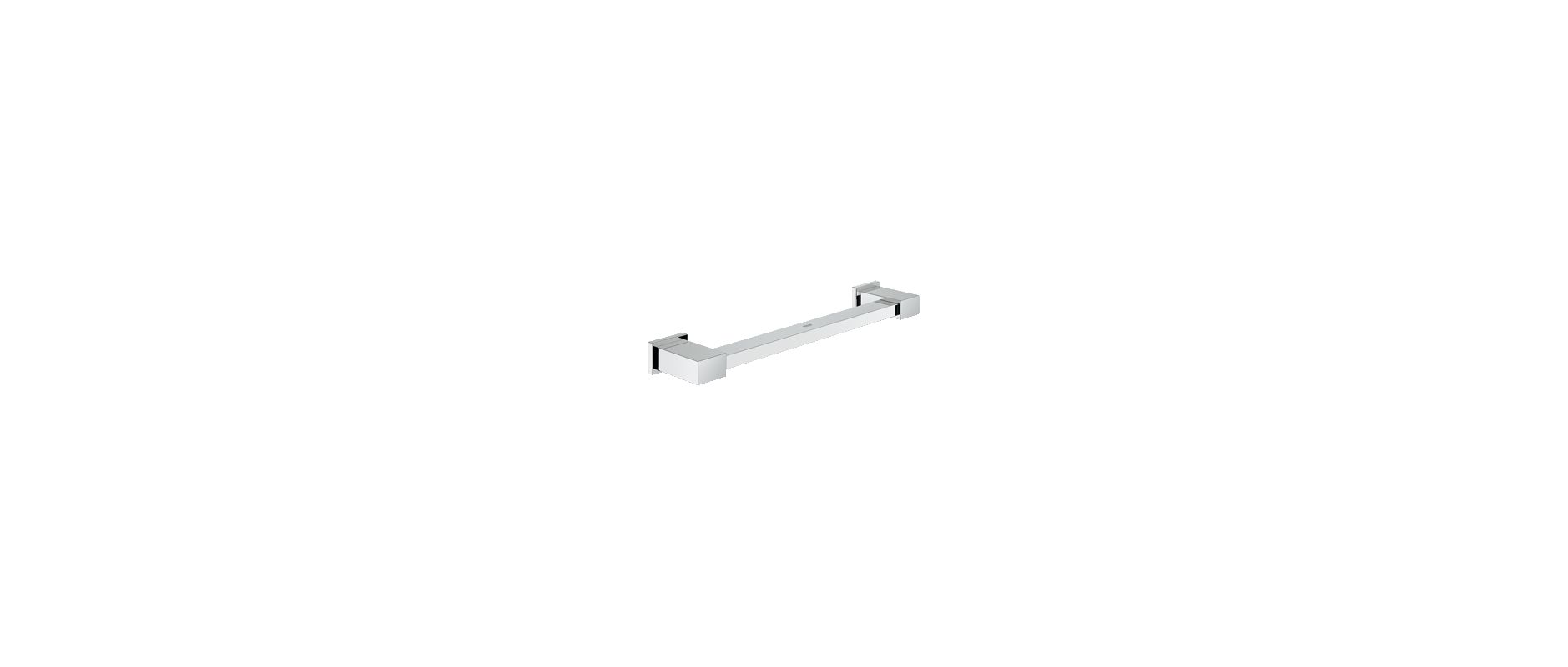 Grohe 40 514 1 Essentials Cube 14’’ Towel Bar Starlight Chrome - *Tools Hardware & Misc