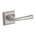 Baldwin Reserve PVFEDTSR141 Door Handle Sets Privacy Federal Lever and Traditional Square Rose Bright Nickel Finish