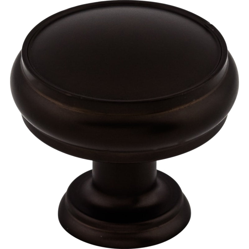 5 x Top Knobs TK832 Eden 1-3/8 Inch Mushroom Cabinet Knob Oil Rubbed Bronze