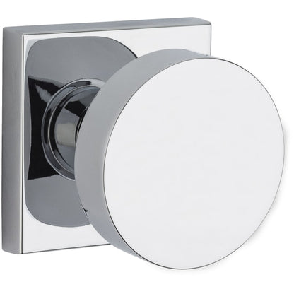 Baldwin PSCONCSR260 Modern Passage Door Knob Set with Modern Square Trim