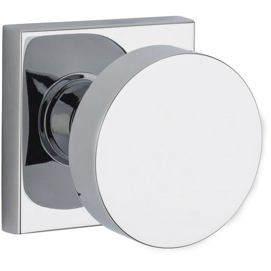 Baldwin PSCONCSR260 Modern Passage Door Knob Set with Modern Square Trim