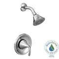 Moen Glyde Chrome Single-Handle 1-Spray Shower Faucet Trim Kit with Eco-Performance Posi-Temp (Valve Sold Separately)