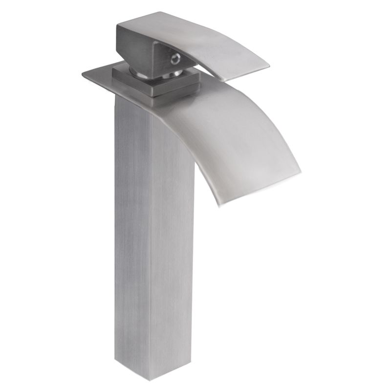 Miseno Remi 1.2/2.2 GPM Single Hole Waterfall Vessel Bathroom Faucet Model: ML631-BN