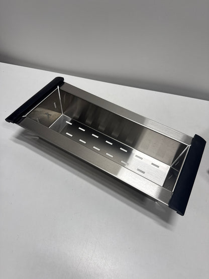 Rohl COL01 Rohl Stainless Steel 16-13/16" x 7-1/2" Workstation Sink Colander - Stainless Steel