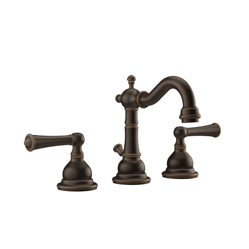 See Desc Jacuzzi Barrea™ 1.2 GPM Widespread Bathroom Faucet - Includes Pop-Up Drain Assembly