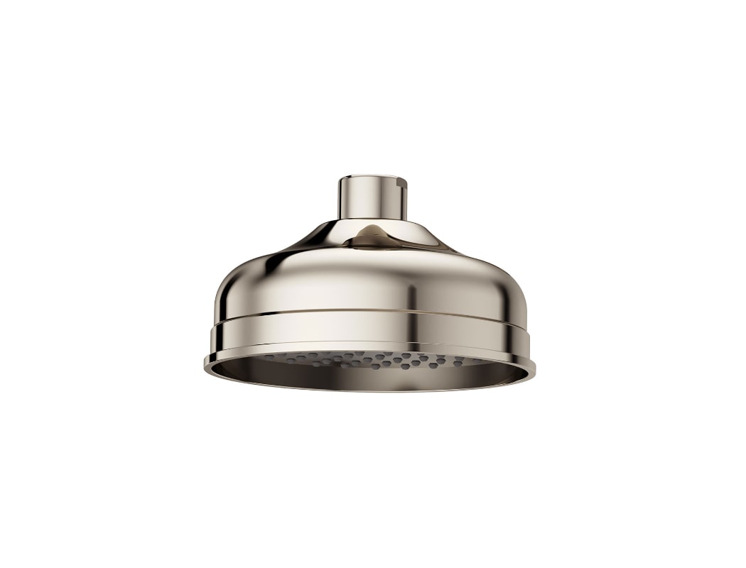 Pfister LG15-TB0D Tisbury Single Function Raincan Showerhead in Polished Nickel
