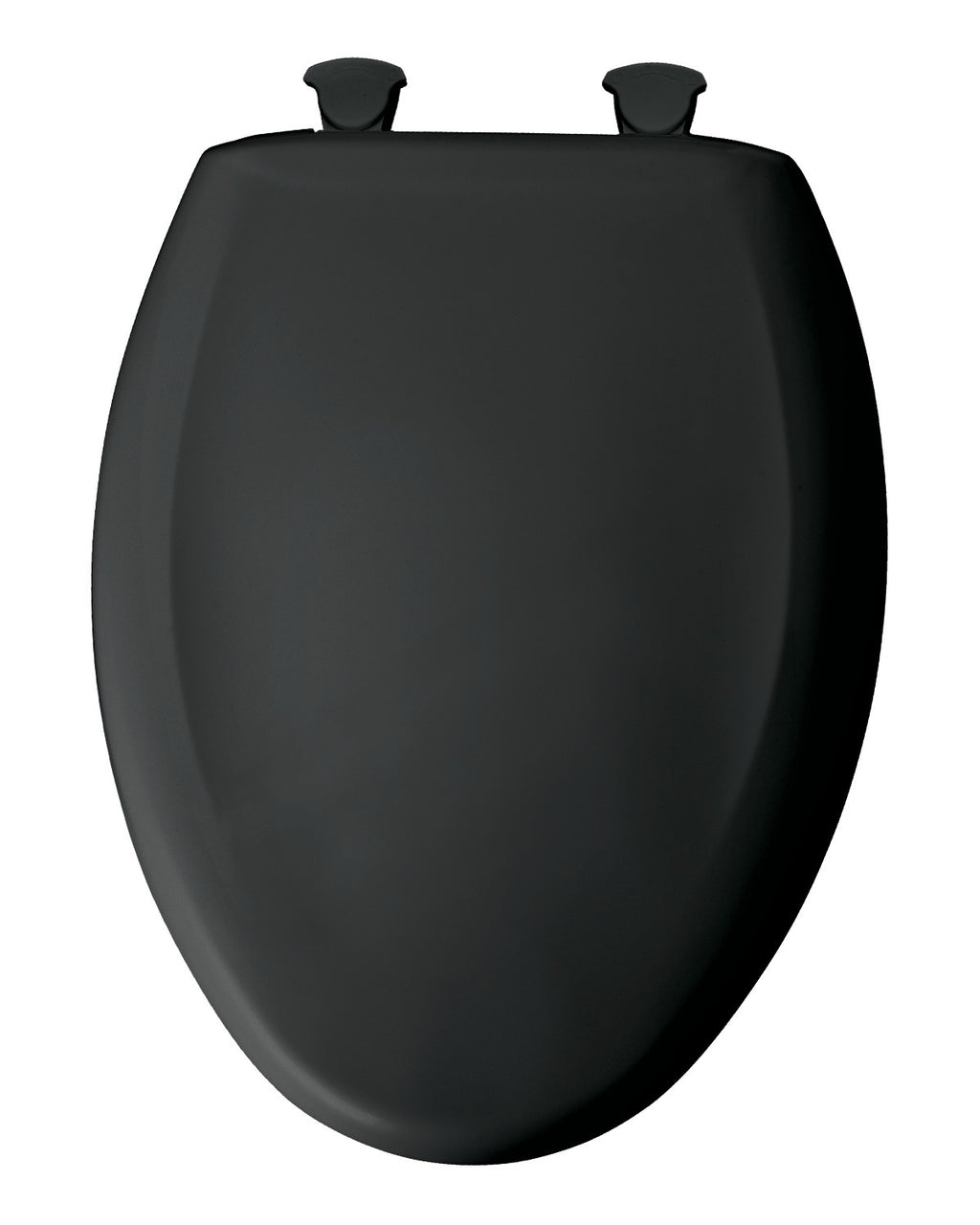 Bemis 1200SLOWT Classic Colors Elongated Closed-Front Toilet Seat and Lid Black&nbsp;