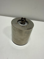 Used Hansgrohe 24131 Pulsify S 2.5 GPM Single Function Rain Shower Head with QuickClean Technology Brushed Nickel