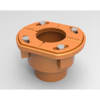 Infinity Drain Cdi 22 2 Throat Cast Iron Clamp Down Drain