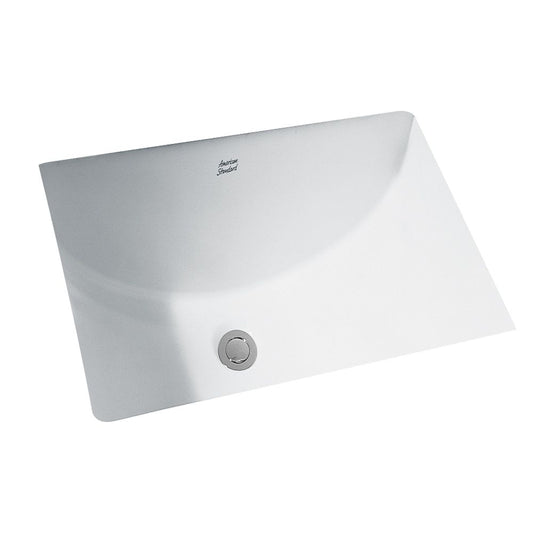 American Standard Studio Undercounter Sink with Mounting Kit White