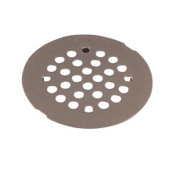 Moen 101663 4-1/4" Round Shower Drain Cover with Snap-in Installation Oil Rubbed Bronze