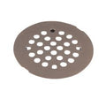 Moen 101663 4-1/4" Round Shower Drain Cover with Snap-in Installation Oil Rubbed Bronze