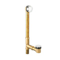 American Standard 1583.470 Universal Drain Minimum Depth: 14’’ Maximum Depth: 18-1/2’’ Shoe Adjustability: 6-1/8’’
