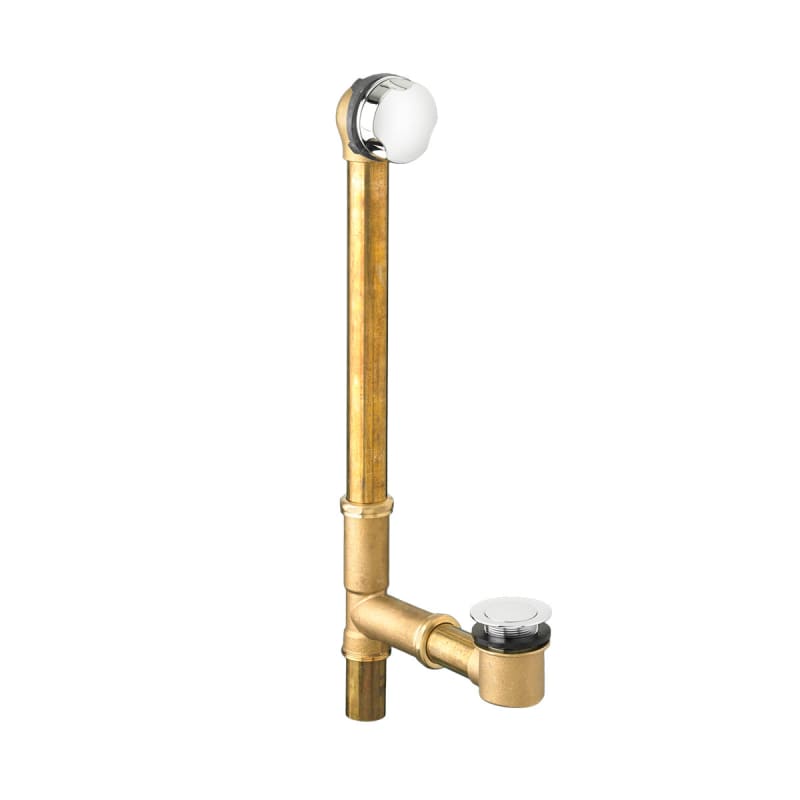 American Standard 1583.470 Universal Drain Minimum Depth: 14’’ Maximum Depth: 18-1/2’’ Shoe Adjustability: 6-1/8’’