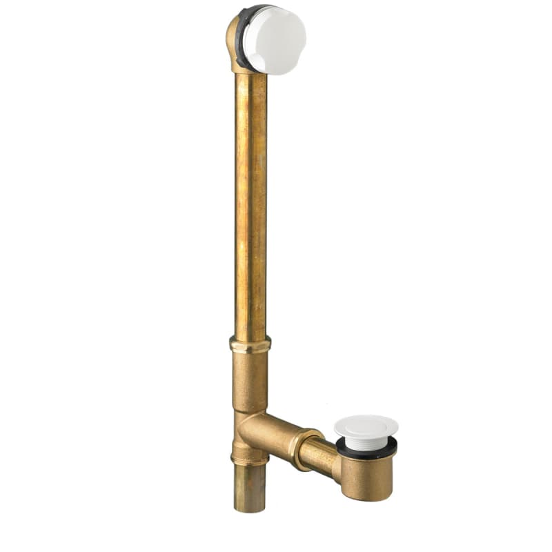 American Standard Bathing 1583.470 Universal Tub Drain Kit White Bath and Shower Accessories Bathtub Components Tub Wastes and Overflows