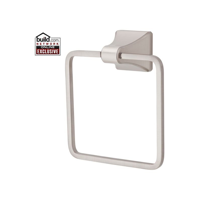 Pfister BRB-FE1 Park Avenue 6" Wall Mounted Towel Ring with Concealed Mountings Brushed Nickel