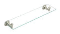 Moen Sage 22 in. W Glass Bath Shelf in Spot Resist Brushed Nickel