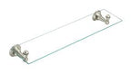 Moen Sage 22 in. W Glass Bath Shelf in Spot Resist Brushed Nickel