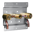 KOHLER K-410-K-NA Falling Water 5/8" Two-Handle Ceramic Valve, Dual Control Wall Mounted, Durable Brass