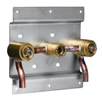 KOHLER K-410-K-NA Falling Water 5/8" Two-Handle Ceramic Valve, Dual Control Wall Mounted, Durable Brass