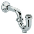 Kohler K-8998 Adjustable P-Trap with Tubing Outlet for 1.25" OD Inlet and 1.25" OD Outlet Polished Chrome Accessory P-Trap